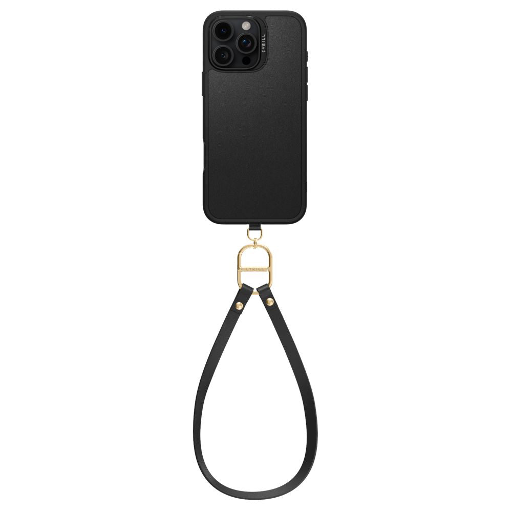 Puzdro MagSafe pre Apple iPhone 16 Pro, Spigen, Cyrill Kajuk Classic Charm, Čierne