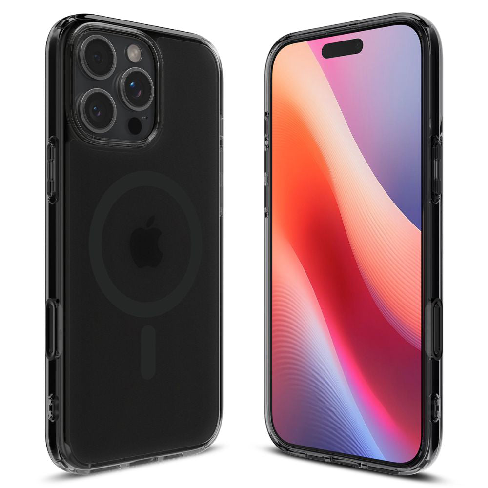 Puzdro MagSafe pre Apple iPhone 16 Pro, Spigen, Ultra Hybrid T, Saténová čierna ACS08514