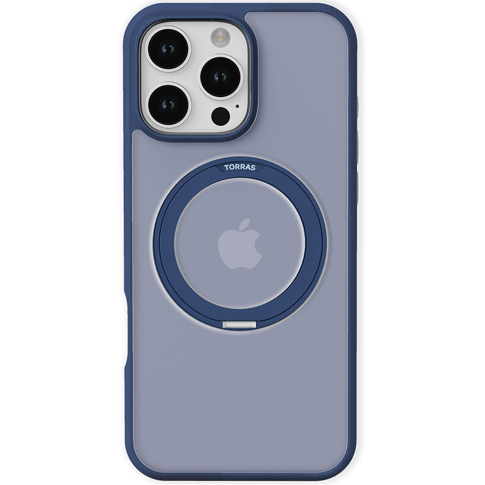 Puzdro MagSafe pre Apple iPhone 16 Pro, Torras, Ostand Pro, Námornícka modrá