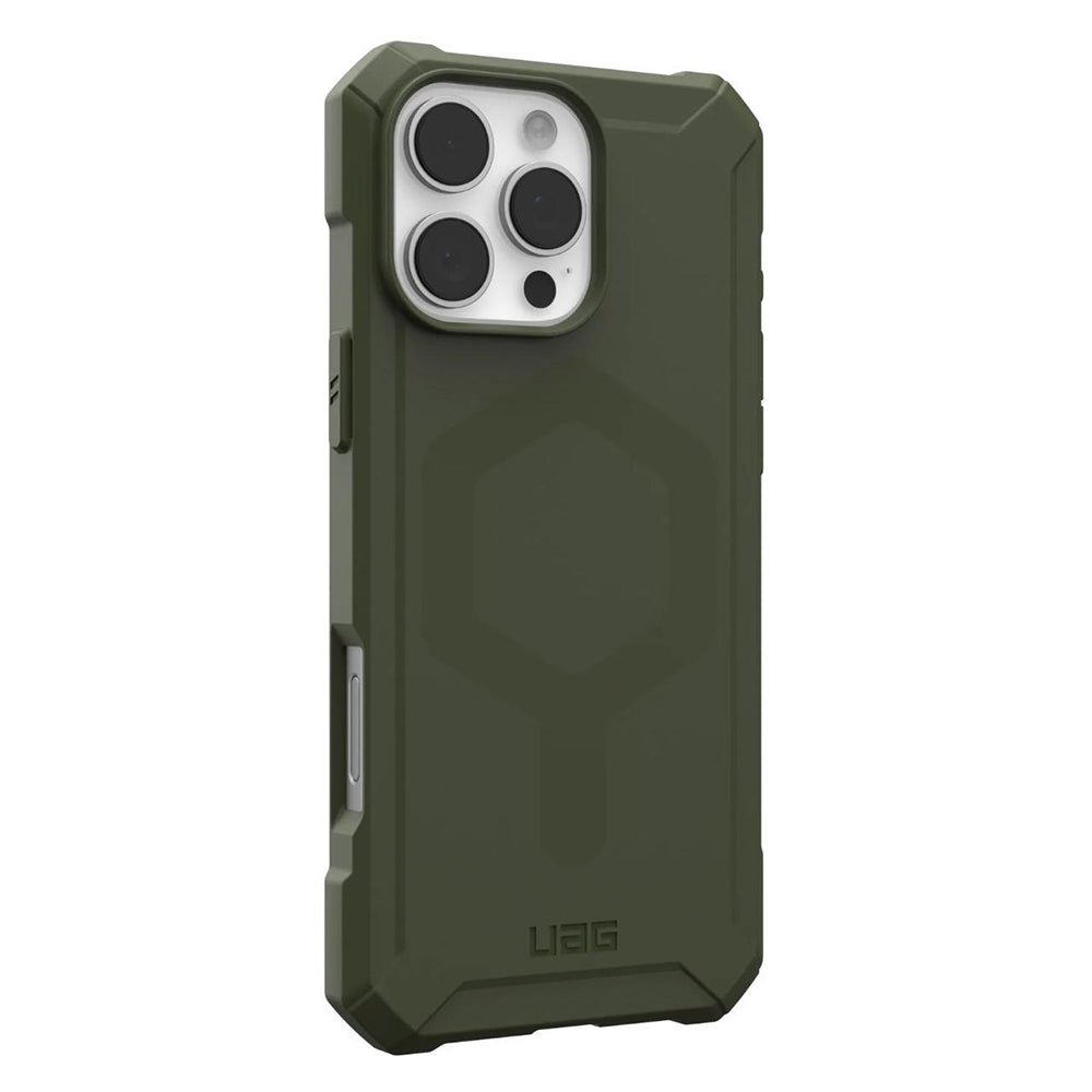 MagSafe puzdro pre Apple iPhone 16 Pro, Urban Armor Gear, Essential Armor, Zelené