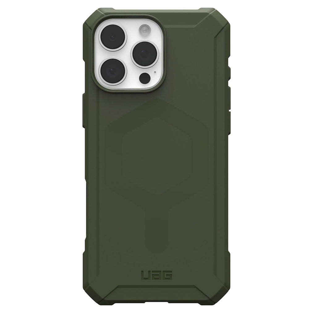 MagSafe puzdro pre Apple iPhone 16 Pro, Urban Armor Gear, Essential Armor, Zelené