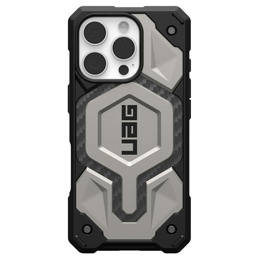MagSafe puzdro pre Apple iPhone 16 Pro, Urban Armor Gear, Monarch Pro, Sivá