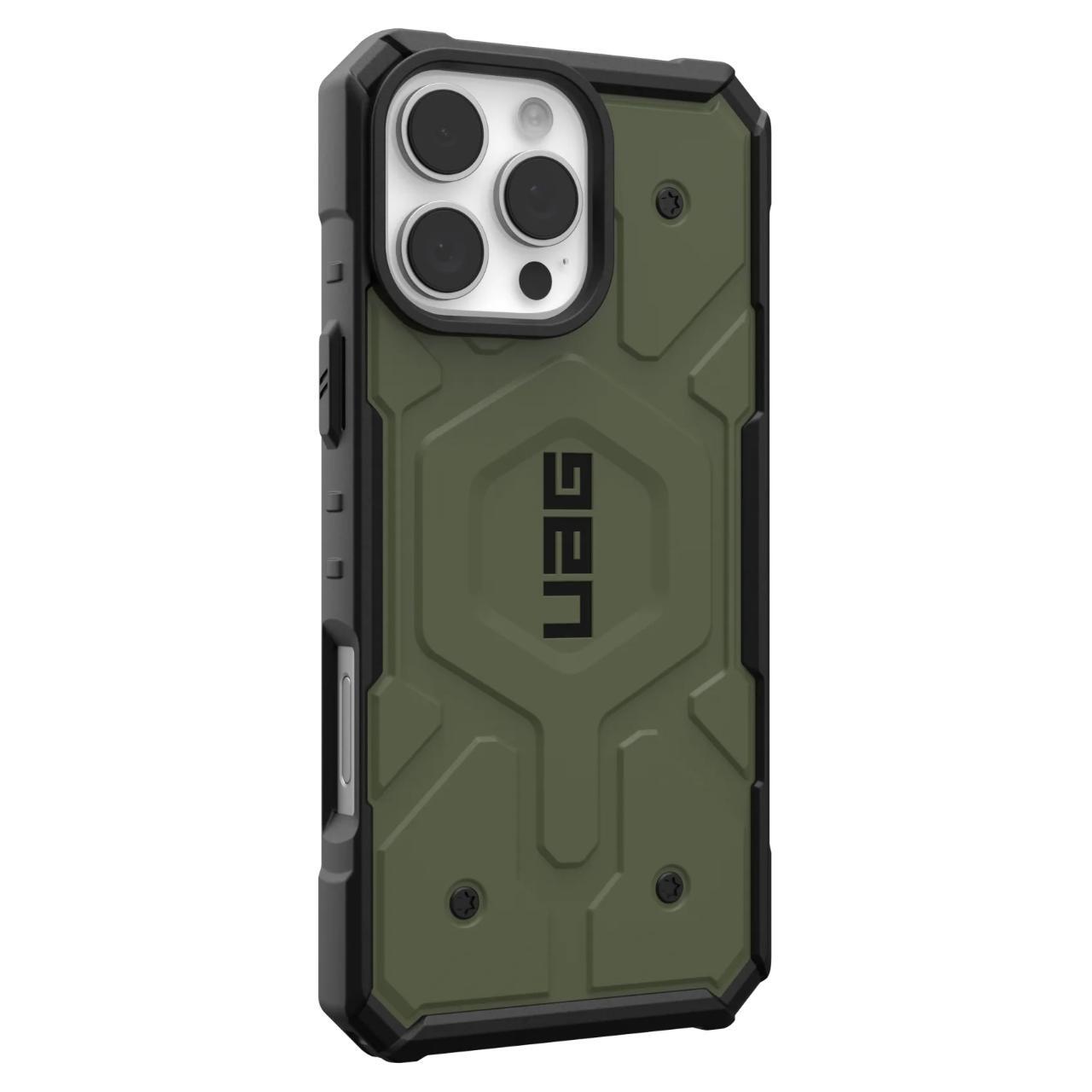Puzdro MagSafe pre Apple iPhone 16 Pro, Urban Armor Gear, Pathfinder, Zelená