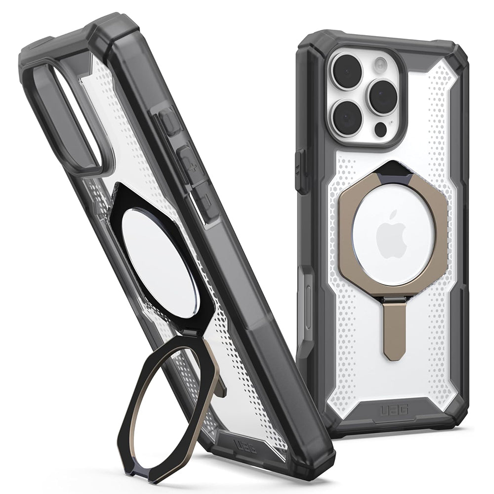 MagSafe puzdro pre Apple iPhone 16 Pro, Urban Armor Gear, Plasma XTE, Sivá