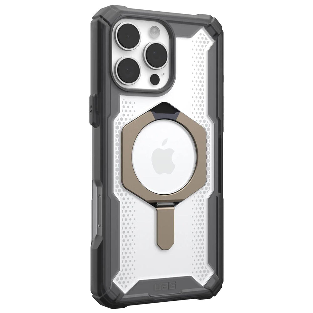 MagSafe puzdro pre Apple iPhone 16 Pro, Urban Armor Gear, Plasma XTE, Sivá