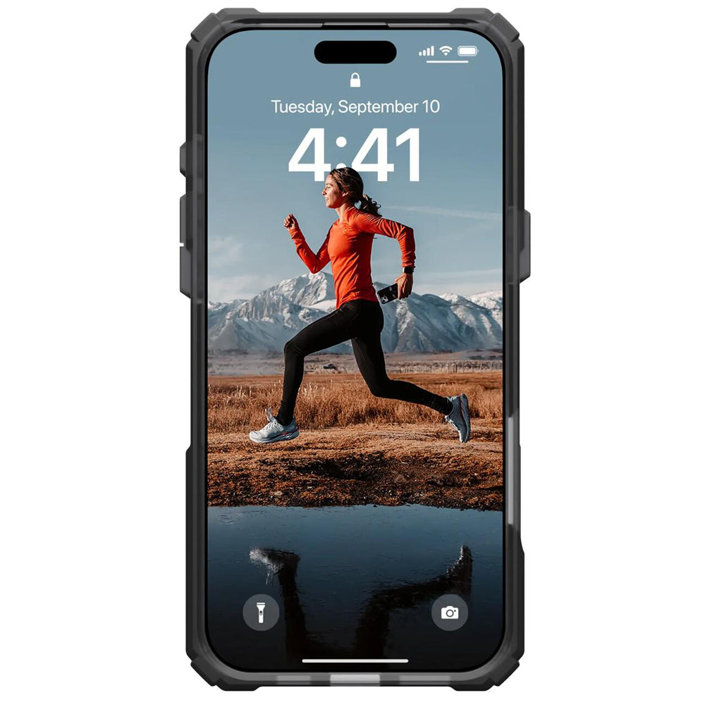 MagSafe puzdro pre Apple iPhone 16 Pro, Urban Armor Gear, Plasma XTE, Sivá
