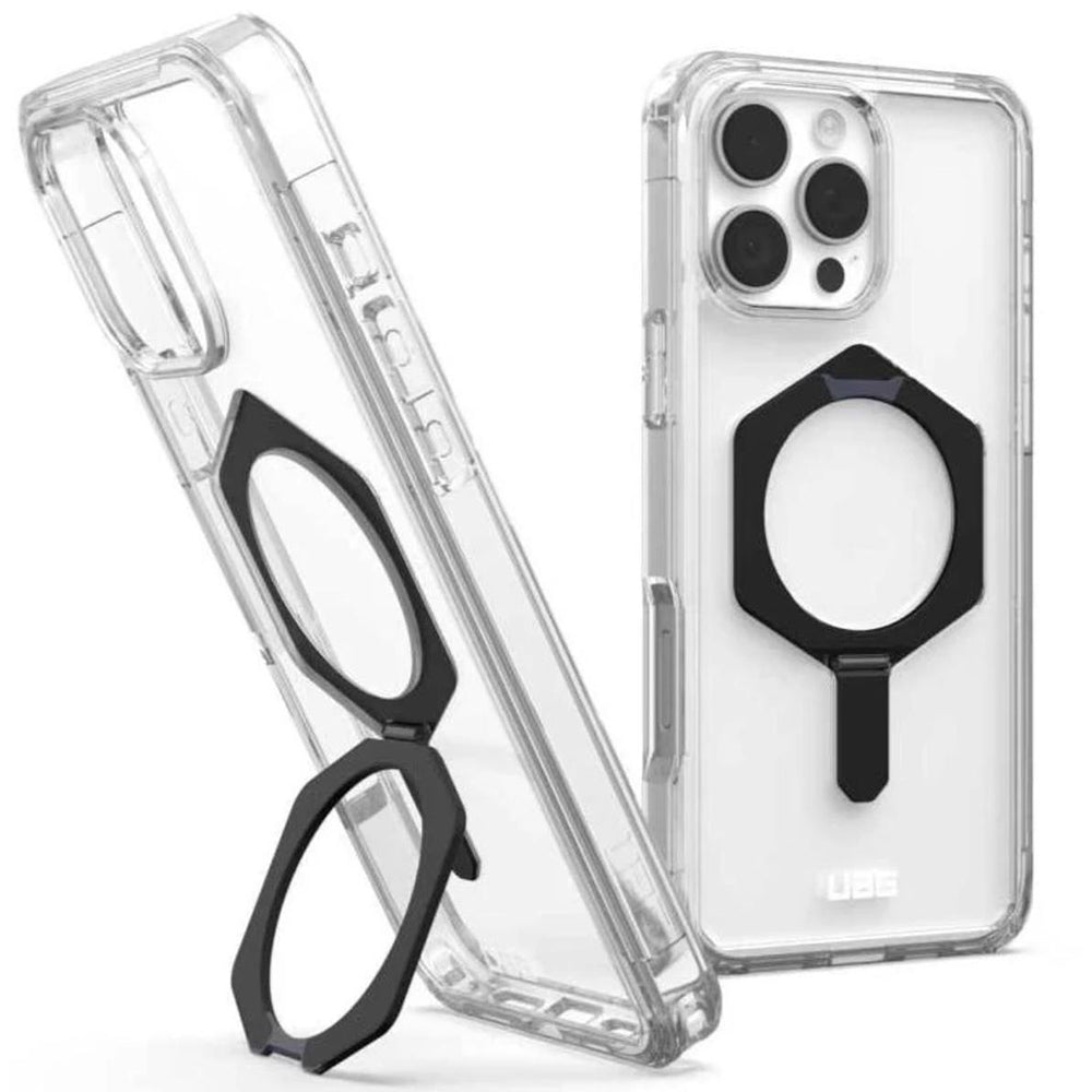 MagSafe puzdro pre Apple iPhone 16 Pro, Urban Armor Gear, Plyo XTE, Čierne priehľadné
