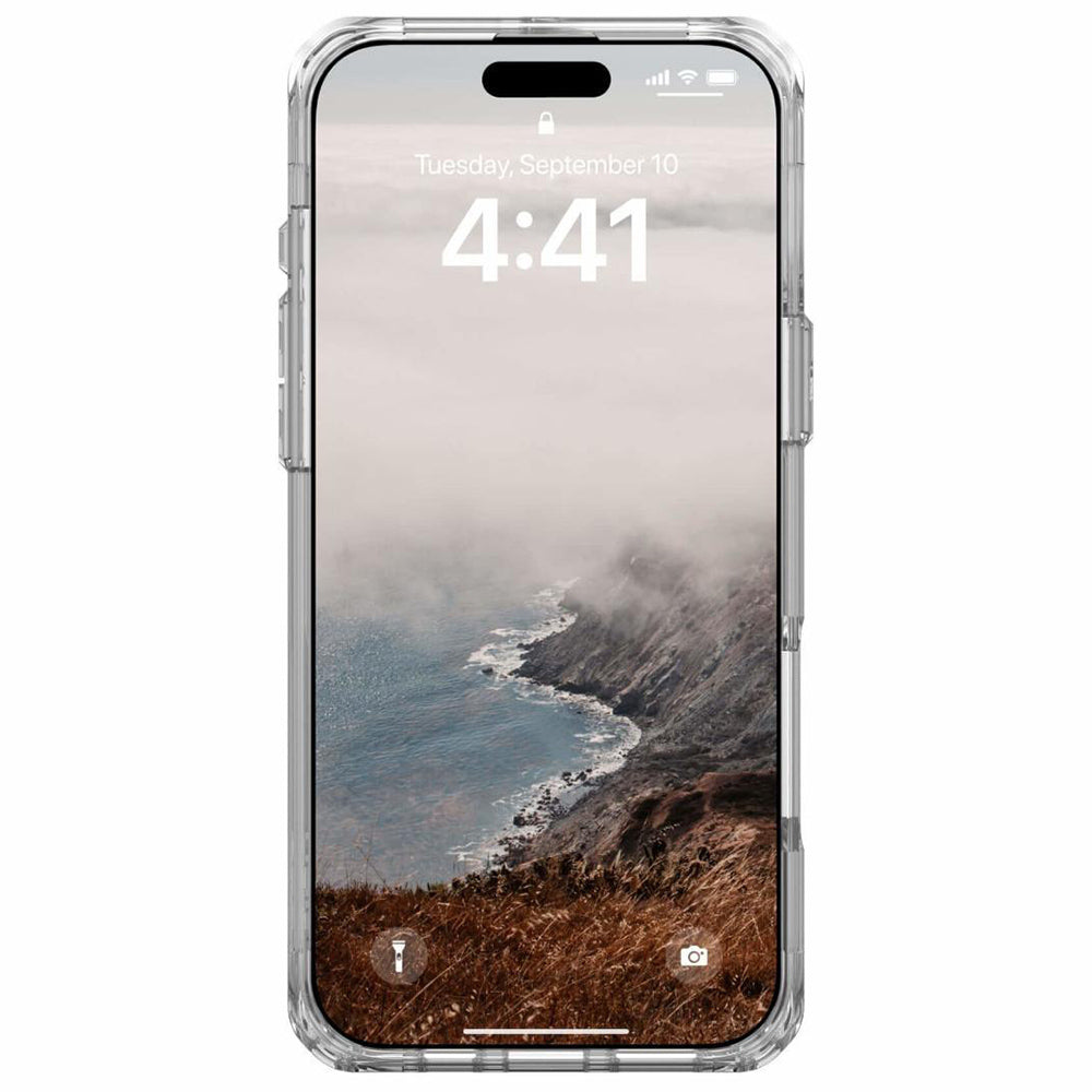 MagSafe puzdro pre Apple iPhone 16 Pro, Urban Armor Gear, Plyo XTE, Čierne priehľadné