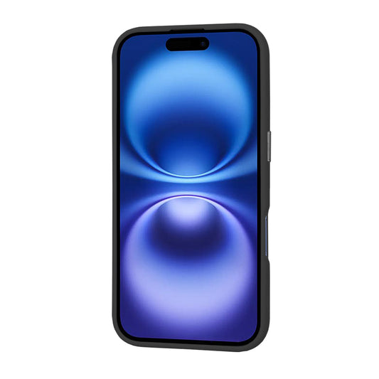 Puzdro MagSafe pre Apple iPhone 16, Techsuit, HaloFrost, Čierne