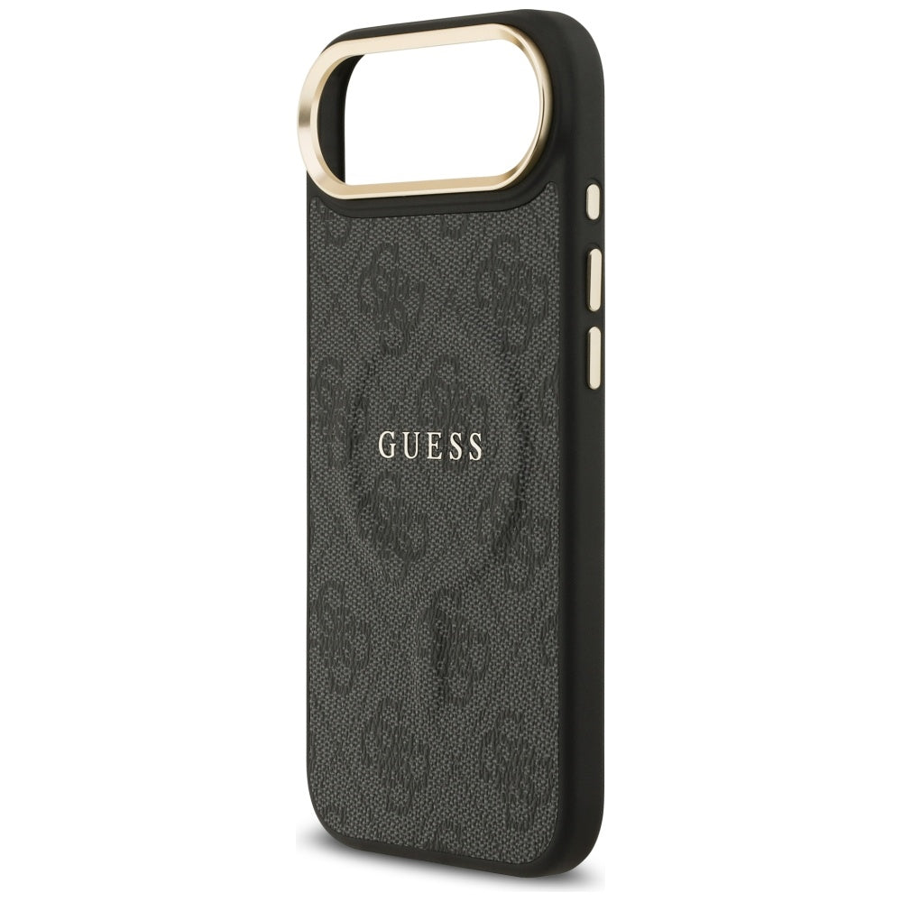 Puzdro MagSafe pre Apple iPhone 17 Air, Guess, 4G Classic, Čierne