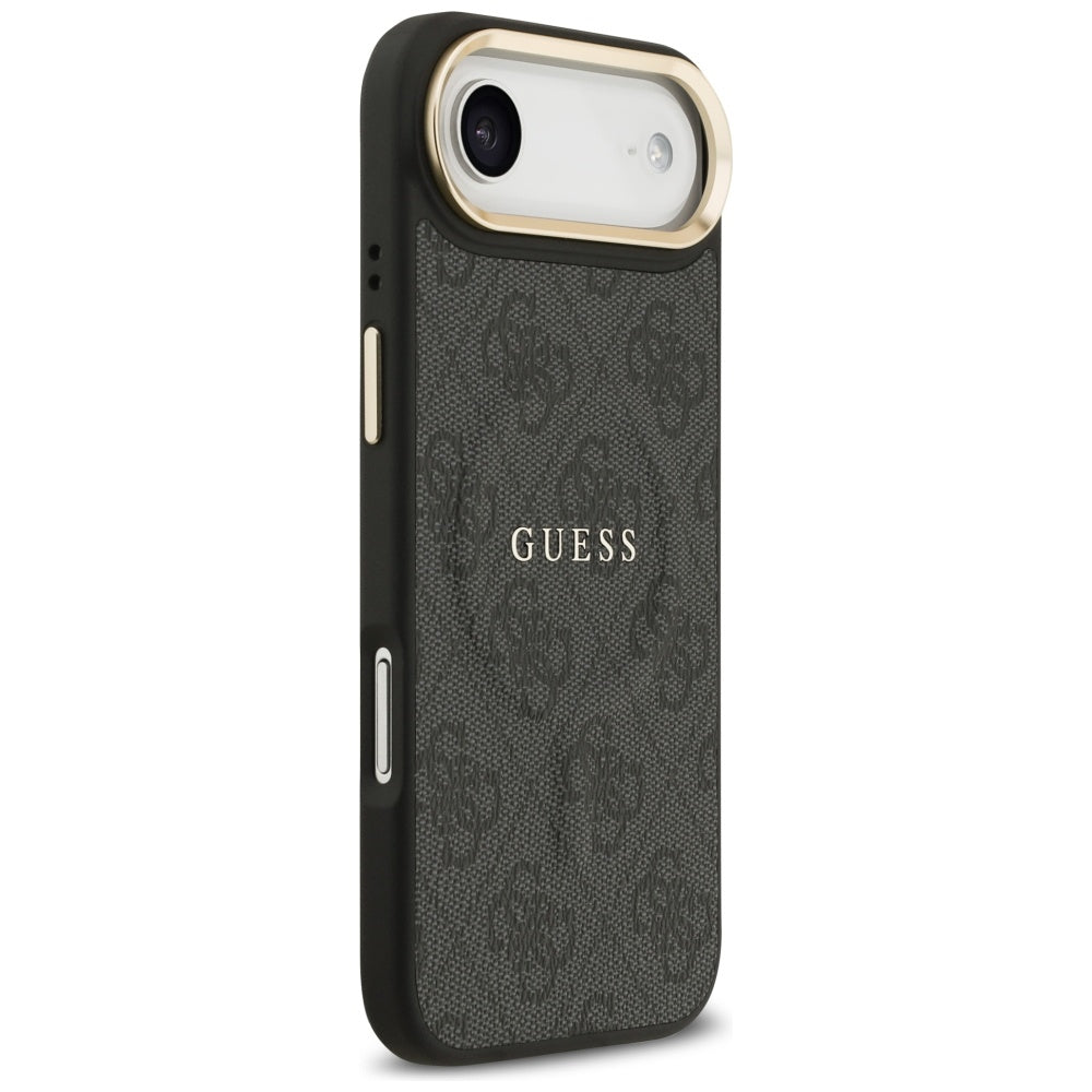 Puzdro MagSafe pre Apple iPhone 17 Air, Guess, 4G Classic, Čierne