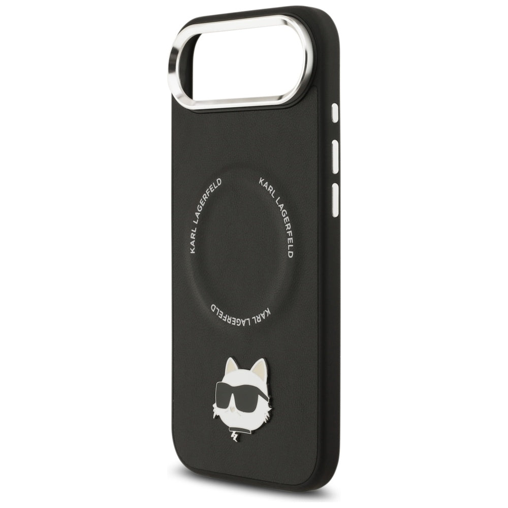 Puzdro MagSafe pre Apple iPhone 17 Air, Karl Lagerfeld, Choupette Pin, Čierne