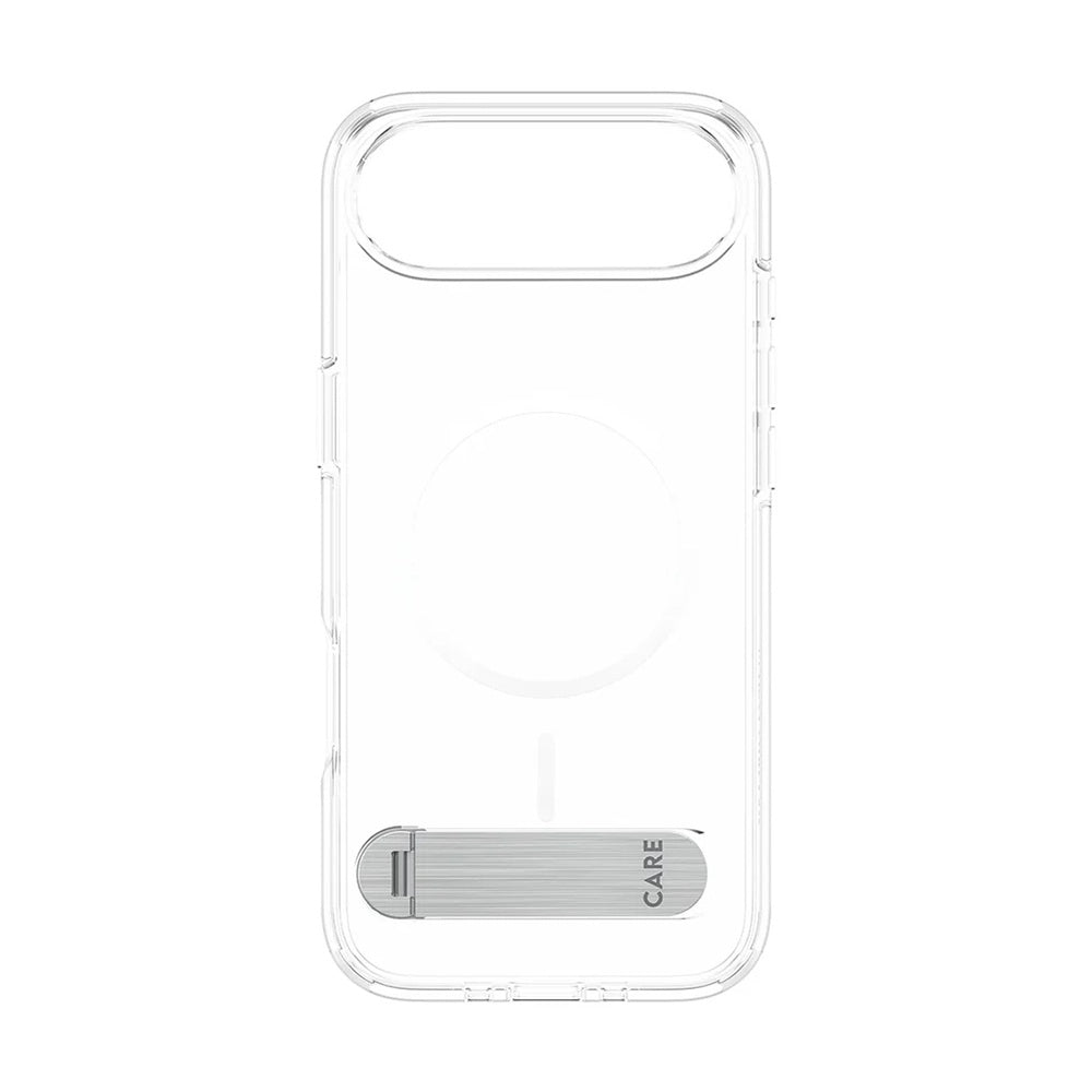 Puzdro MagSafe pre Apple iPhone 17 Air, PanzerGlass, Care Feature Kickstand, Transparentné