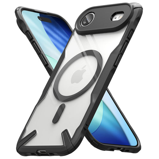 Puzdro MagSafe pre Apple iPhone 17 Air, Ringke, Fusion X, Čierne