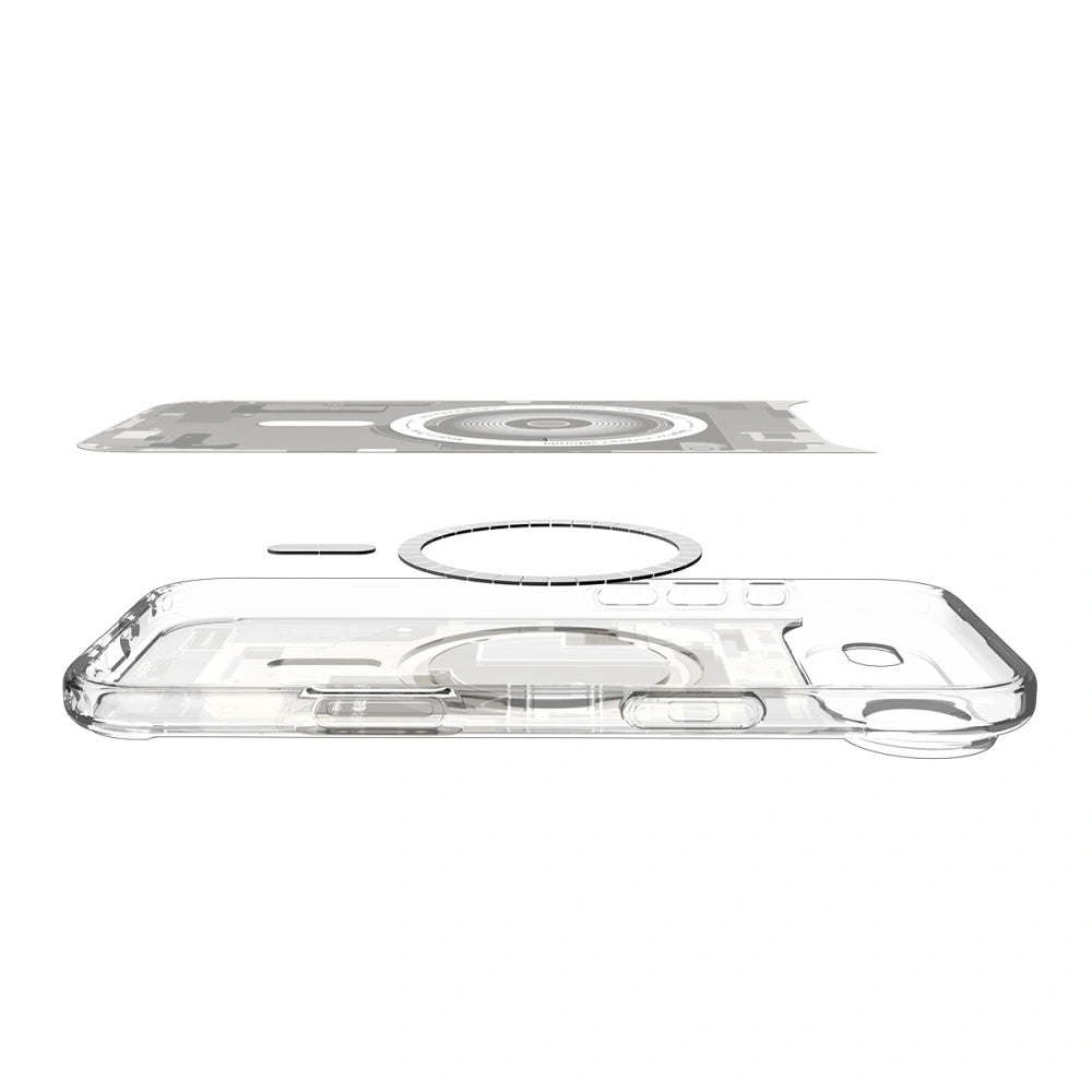 Puzdro MagSafe pre Apple iPhone 17 Air, Spigen, Ultra Hybrid Zero One, Béžová ACS10319