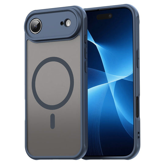 Puzdro MagSafe pre Apple iPhone 17 Air, Techsuit, HaloFrost II, Námornícka modrá