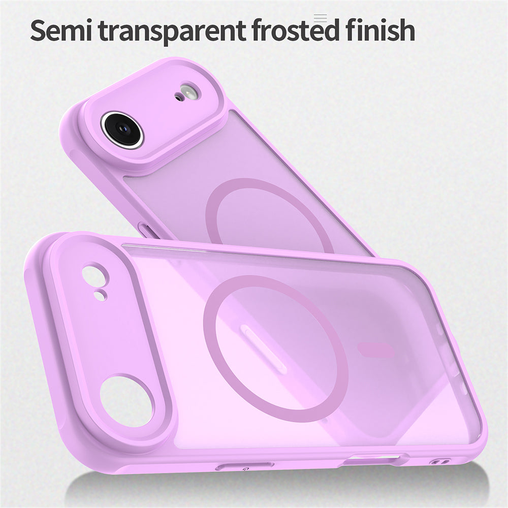 Puzdro MagSafe pre Apple iPhone 17 Air, Techsuit, HaloFrost II, Ružová