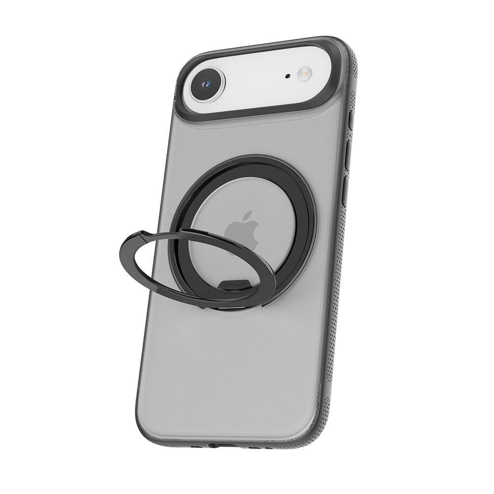 Puzdro MagSafe pre Apple iPhone 17 Air, Torras, Ostand R Fitness, Čierne