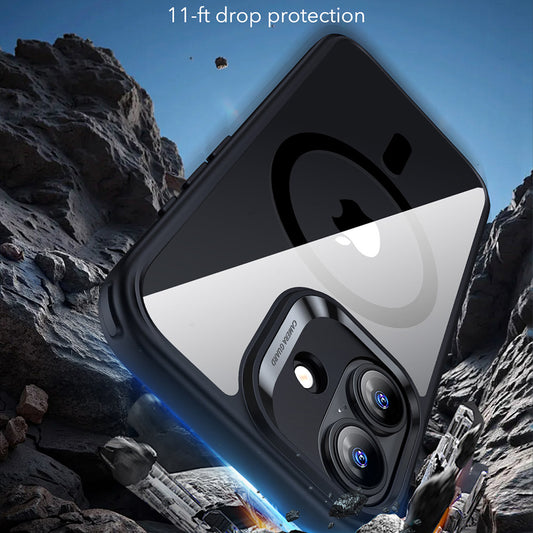 Puzdro MagSafe pre Apple iPhone 17, ESR, Classic Hybrid, Čierne Transparentné