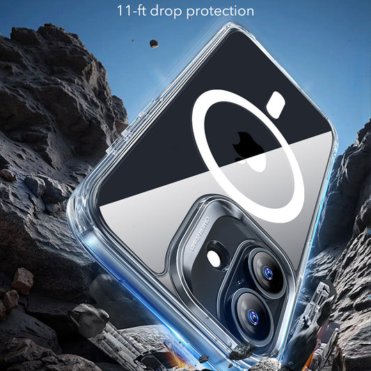 Puzdro MagSafe pre Apple iPhone 17, ESR, Classic Hybrid, Transparent