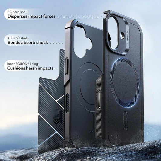 Puzdro MagSafe pre Apple iPhone 17, ESR, Cyber, Čierne