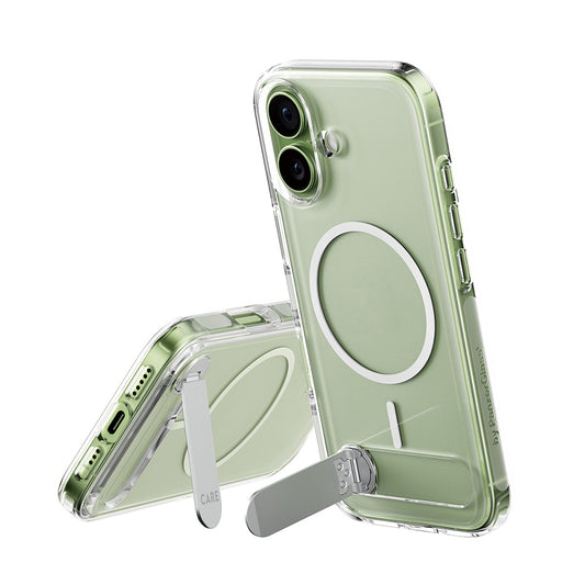 Puzdro MagSafe pre Apple iPhone 17, PanzerGlass, s funkciou Kickstand, Transparentné