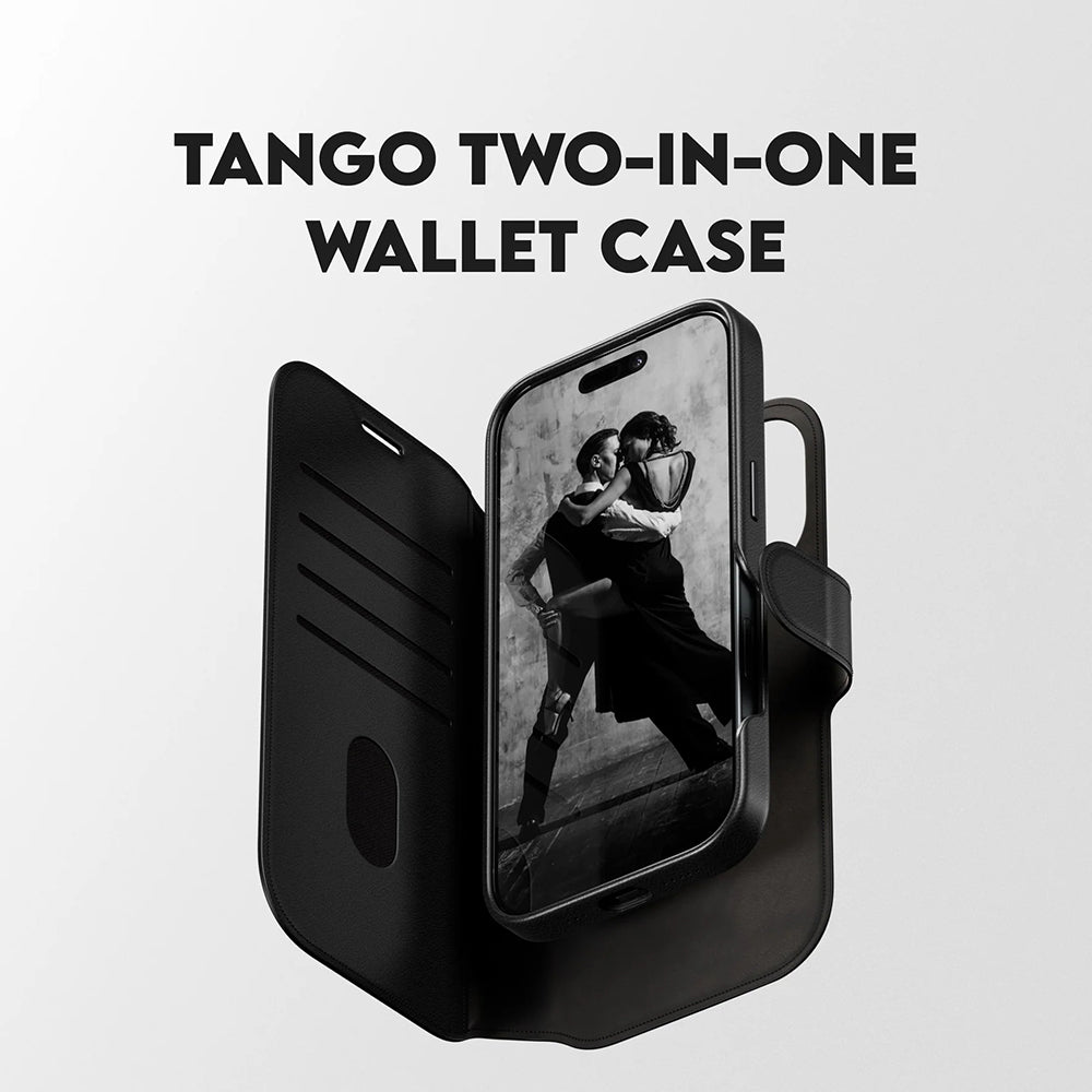 Puzdro MagSafe pre Apple iPhone 17, PanzerGlass, Care Feature Tango Two-in-One, Čierne