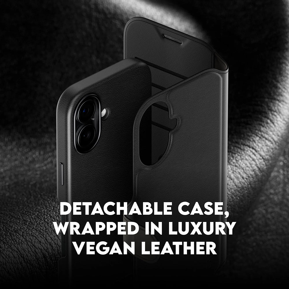 Puzdro MagSafe pre Apple iPhone 17, PanzerGlass, Care Feature Tango Two-in-One, Čierne