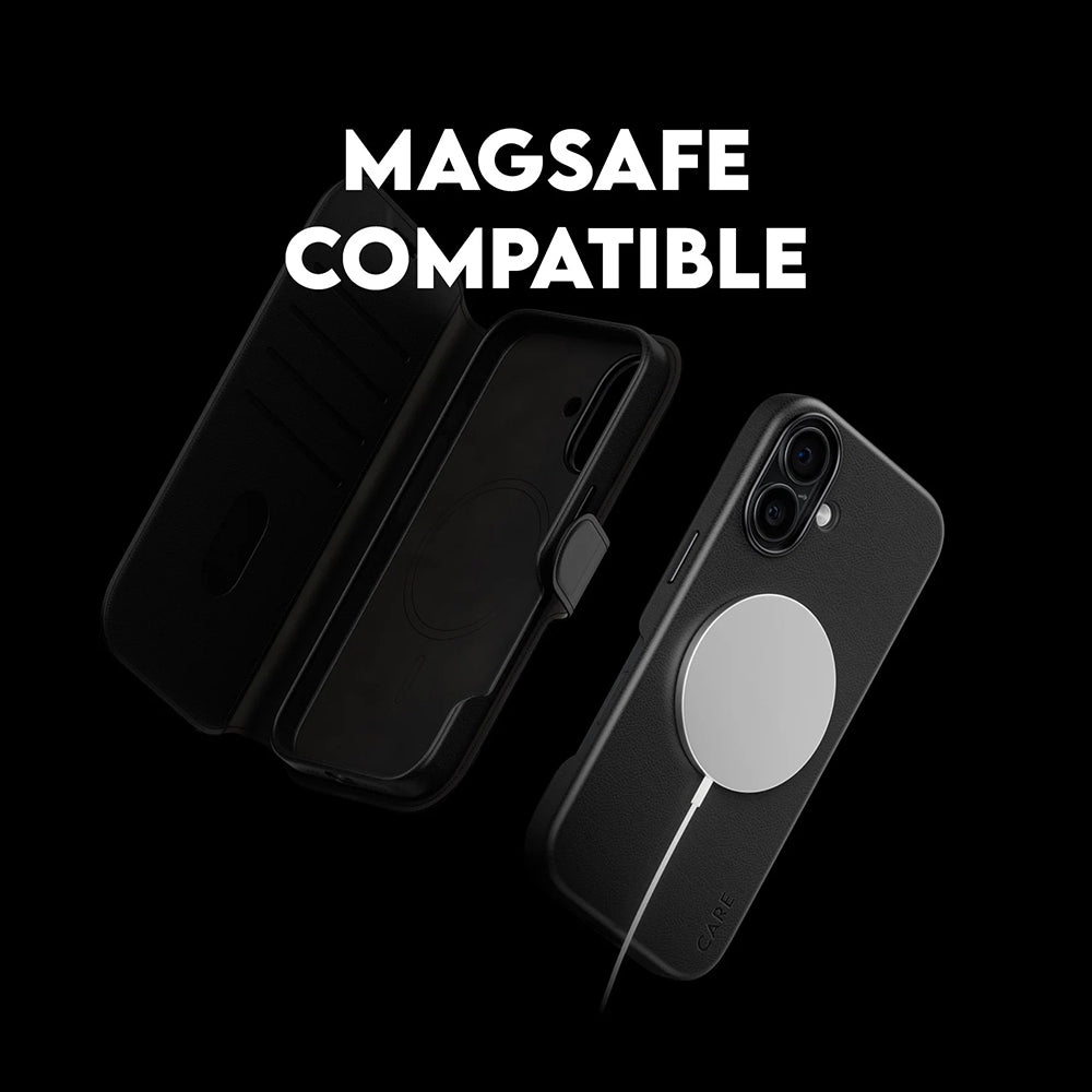 Puzdro MagSafe pre Apple iPhone 17, PanzerGlass, Care Feature Tango Two-in-One, Čierne
