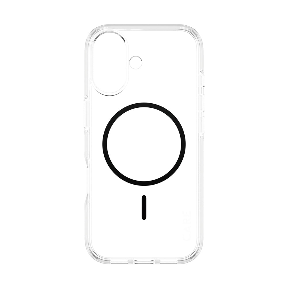 Puzdro MagSafe pre Apple iPhone 17, PanzerGlass, Care Urban Explorer, Čierna Transparentná