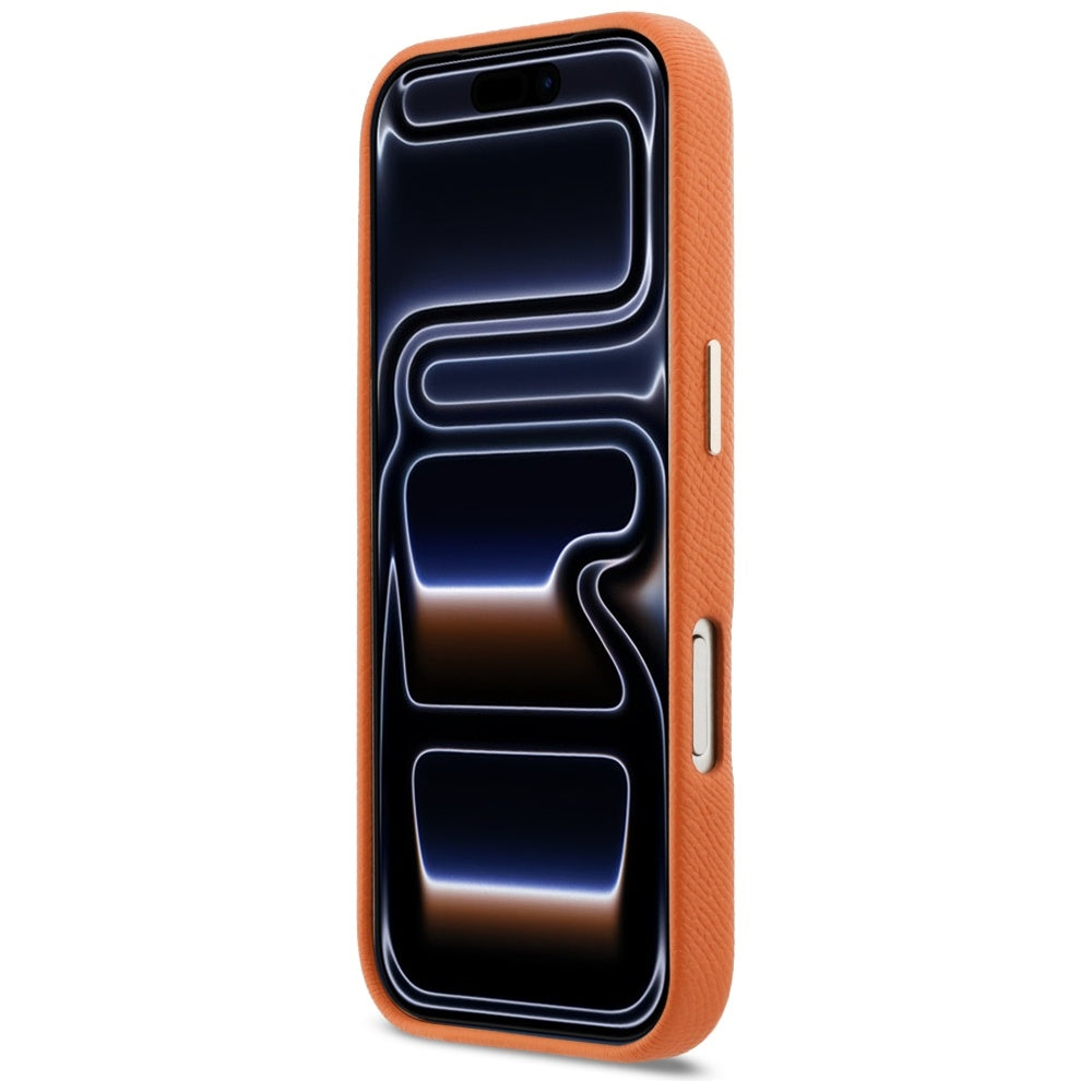 Puzdro MagSafe pre Apple iPhone 17 Pro, Karl Lagerfeld, Karl Head Logo, Oranžové