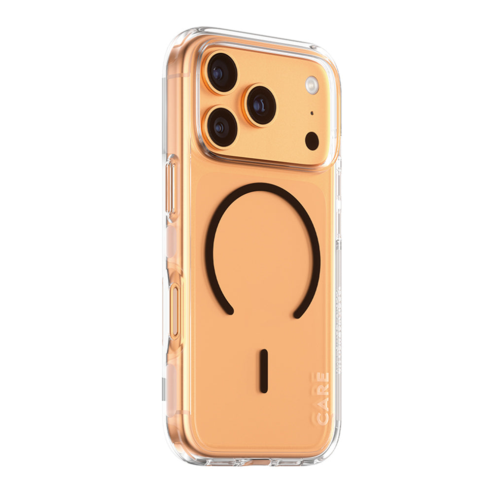 Puzdro MagSafe pre Apple iPhone 17 Pro Max, PanzerGlass, Care Urban Explorer, Čierna Transparentná