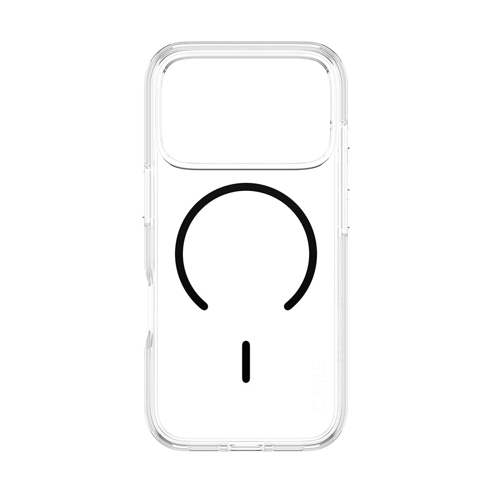 Puzdro MagSafe pre Apple iPhone 17 Pro Max, PanzerGlass, Care Urban Explorer, Čierna Transparentná