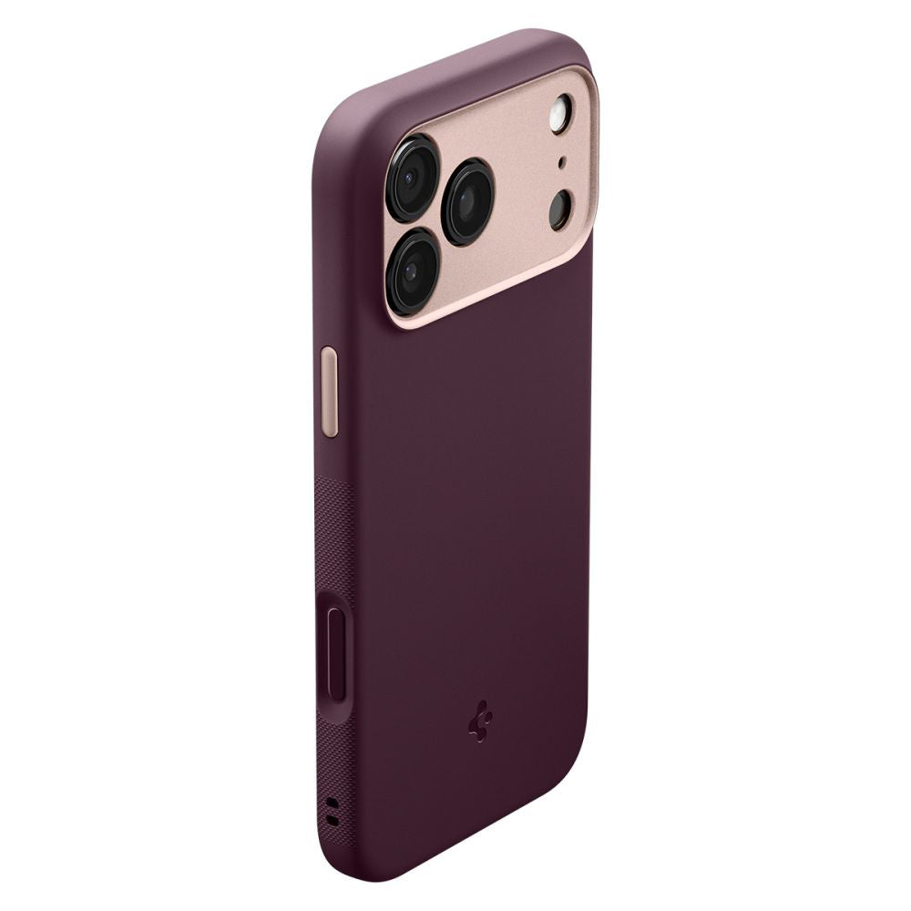 Puzdro MagSafe pre Apple iPhone 17 Pro Max, Spigen, Caseology Nano Pop, Višňová ACS10261