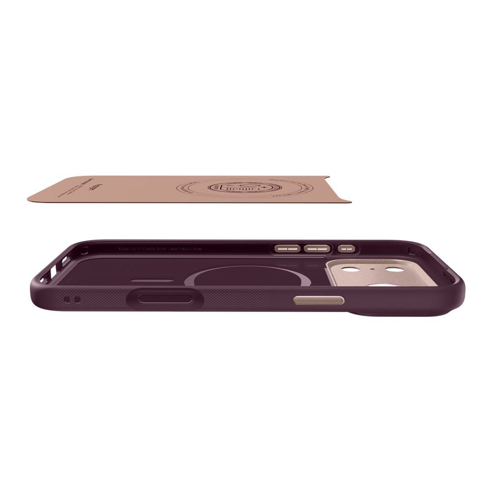 Puzdro MagSafe pre Apple iPhone 17 Pro Max, Spigen, Caseology Nano Pop, Višňová ACS10261