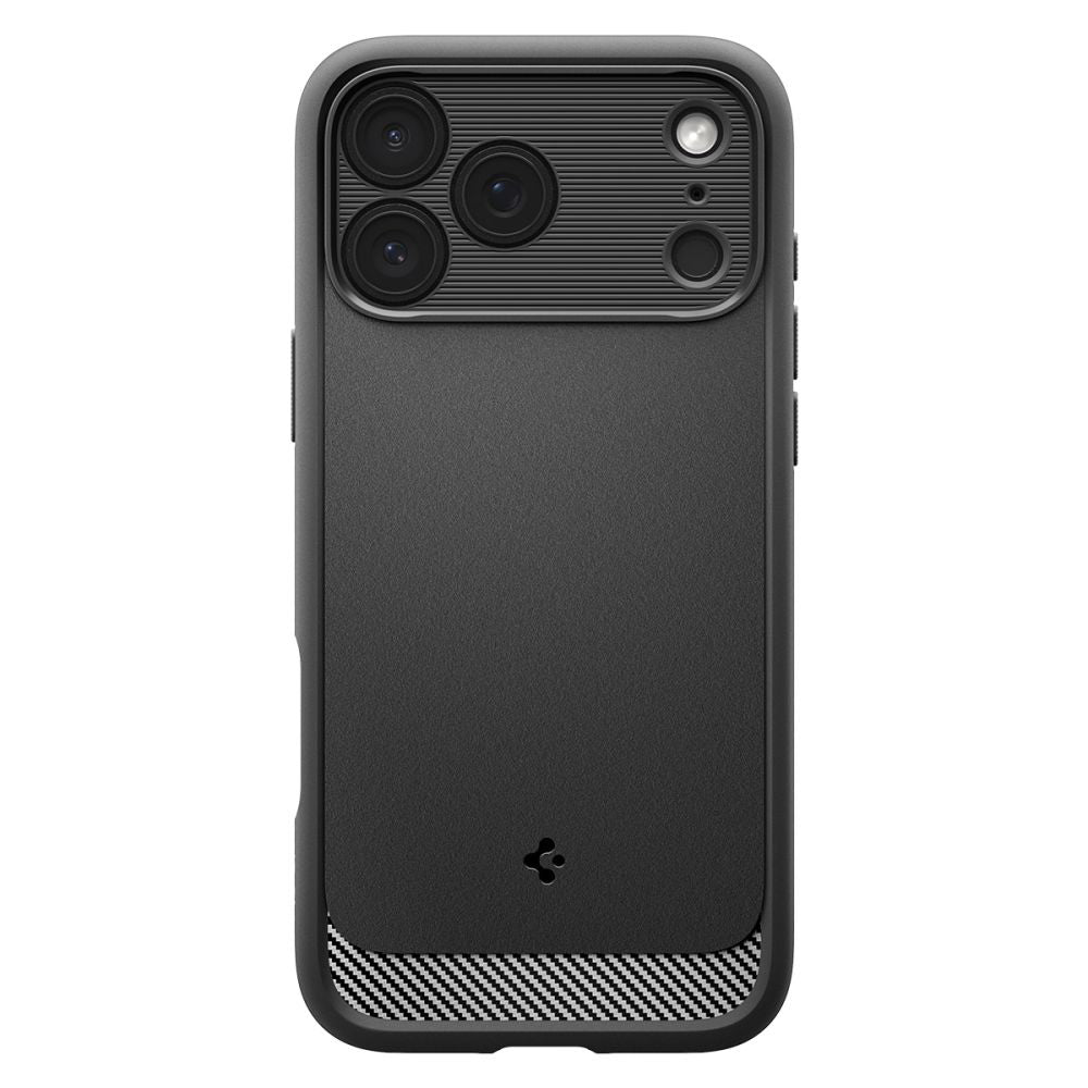 Puzdro MagSafe pre Apple iPhone 17 Pro Max, Spigen, Rugged Armor, Matná Čierna