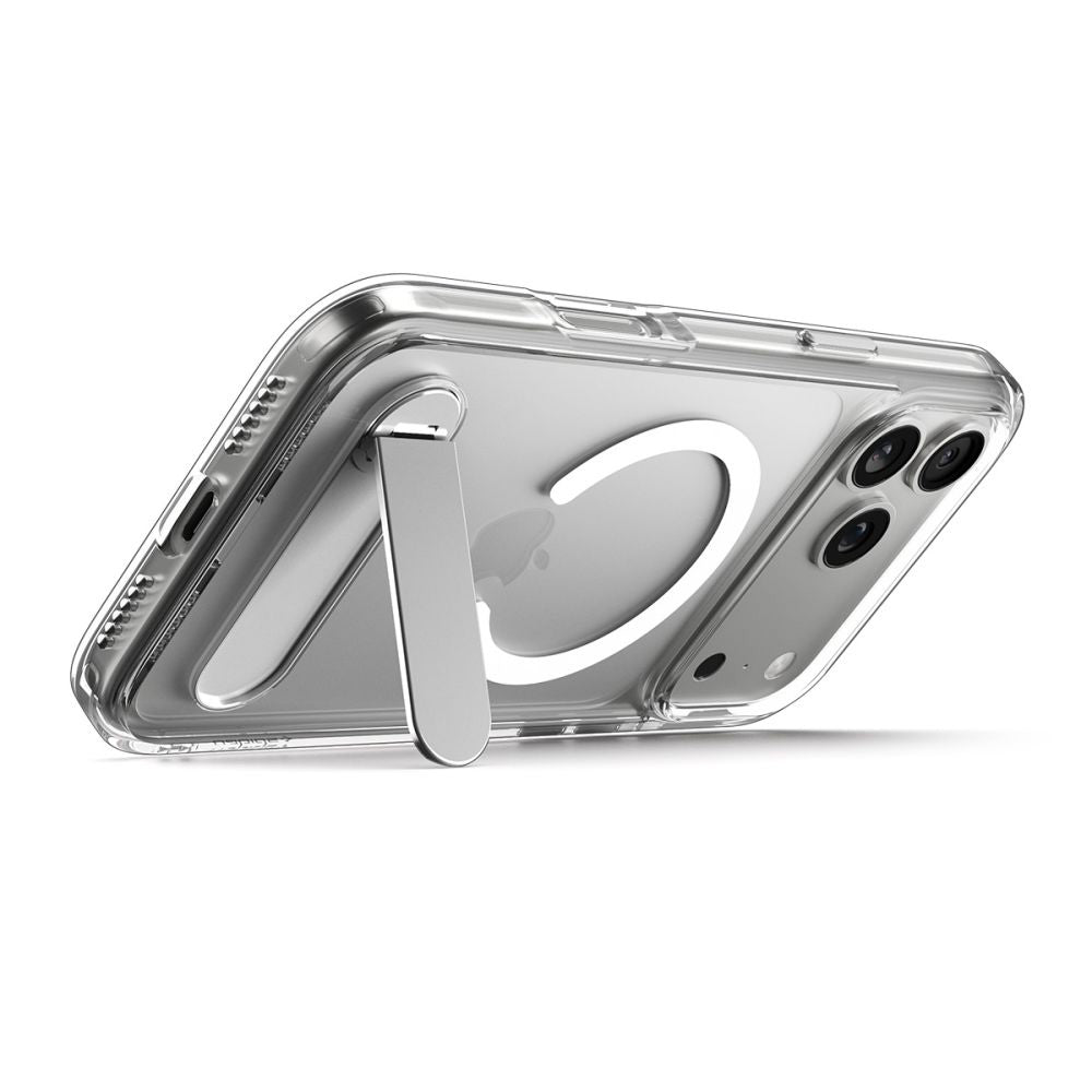 Puzdro MagSafe pre Apple iPhone 17 Pro Max, Spigen, Ultra Hybrid S, Transparentné