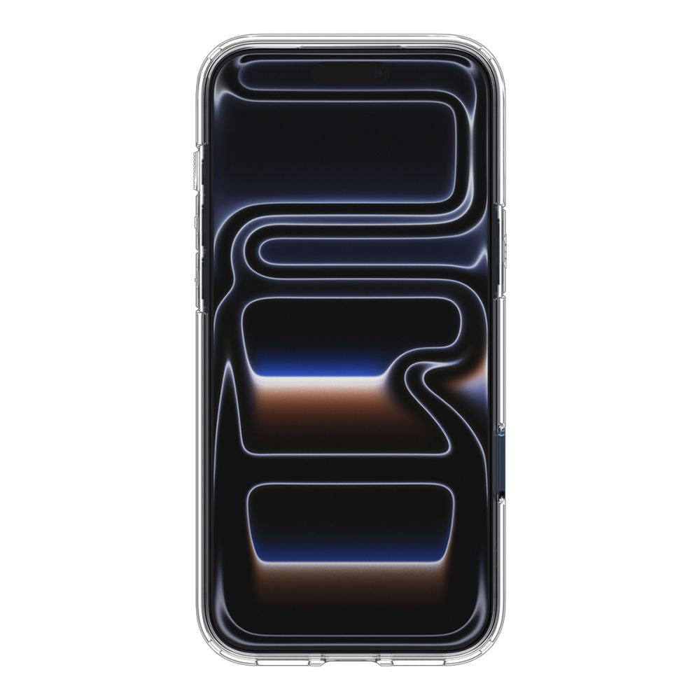 Puzdro MagSafe pre Apple iPhone 17 Pro Max, Spigen, Ultra Hybrid, Transparentné Námornícka Modrá ACS11108