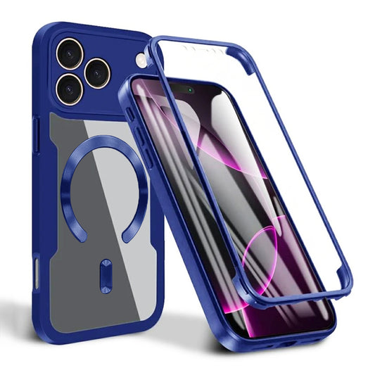 Puzdro MagSafe pre Apple iPhone 17 Pro Max, Techsuit, ColorVerse 360, Modrá