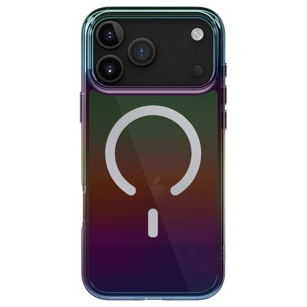 Puzdro MagSafe pre Apple iPhone 17 Pro Max, UNIQ, Iridescia MagClick, Aurora