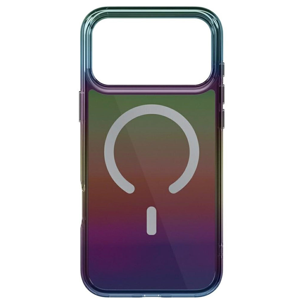 Puzdro MagSafe pre Apple iPhone 17 Pro Max, UNIQ, Iridescia MagClick, Aurora