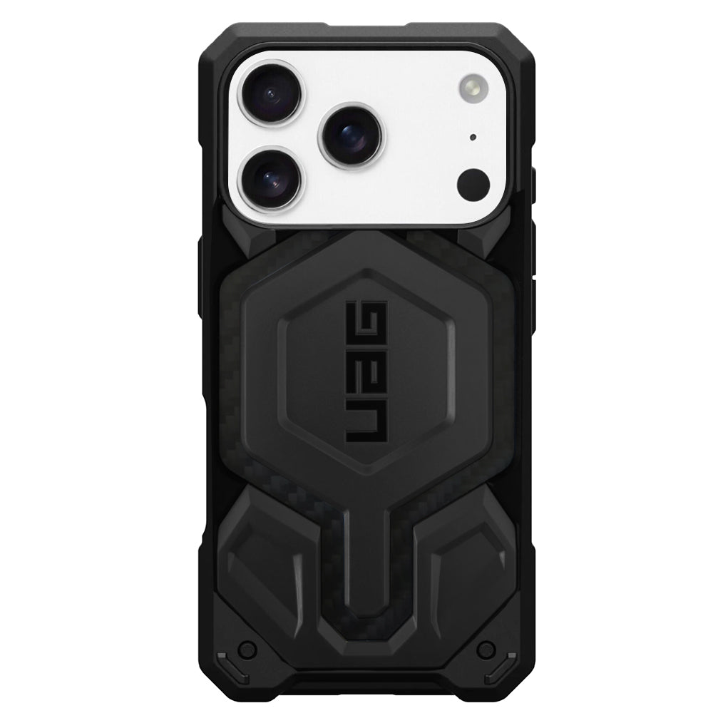 Puzdro MagSafe pre Apple iPhone 17 Pro Max, Urban Armor Gear, Monarch Pro Carbon, Čierne