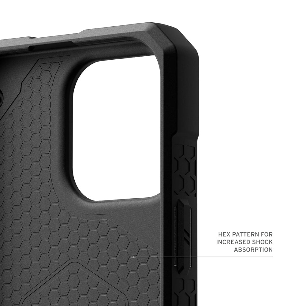 Puzdro MagSafe pre Apple iPhone 17 Pro Max, Urban Armor Gear, Monarch Pro Kevlar, Čierne