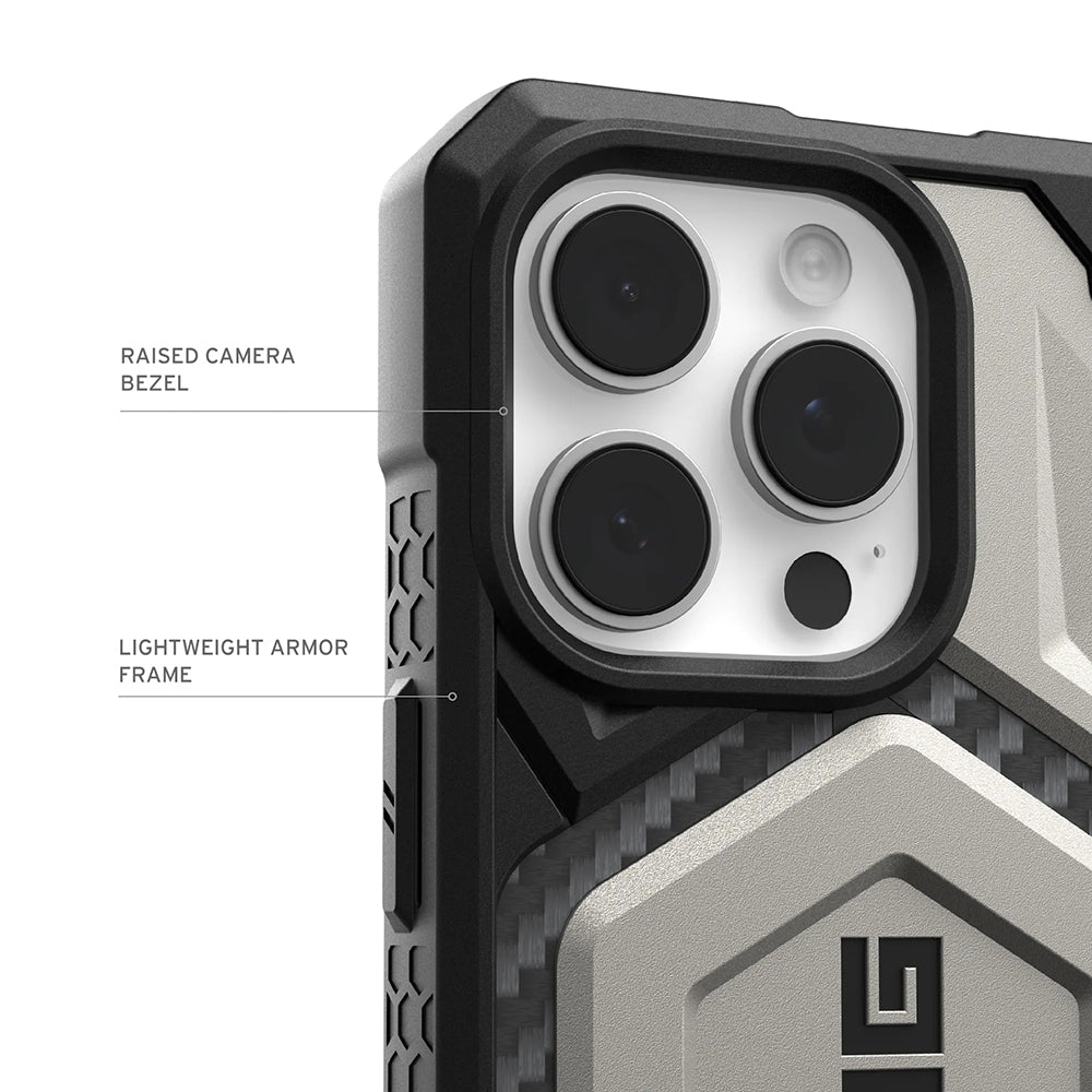 Puzdro MagSafe pre Apple iPhone 17 Pro Max, Urban Armor Gear, Monarch Pro Kevlar, Čierne