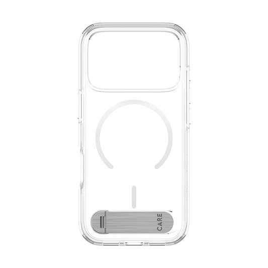 Puzdro MagSafe pre Apple iPhone 17 Pro, PanzerGlass, Care Feature Kickstand, Transparentné