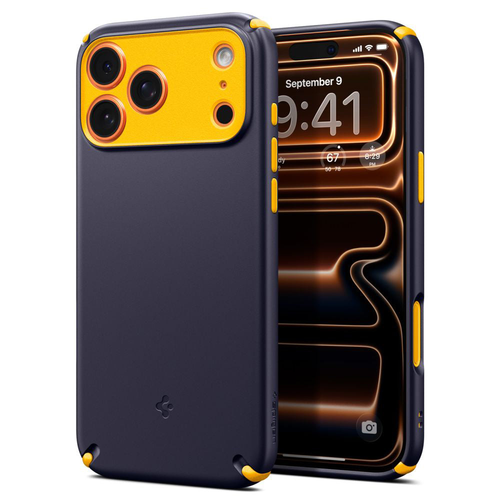 Puzdro MagSafe pre Apple iPhone 17 Pro, Spigen, Caseology Nano Pop Hybrid, Fialové ACS11149