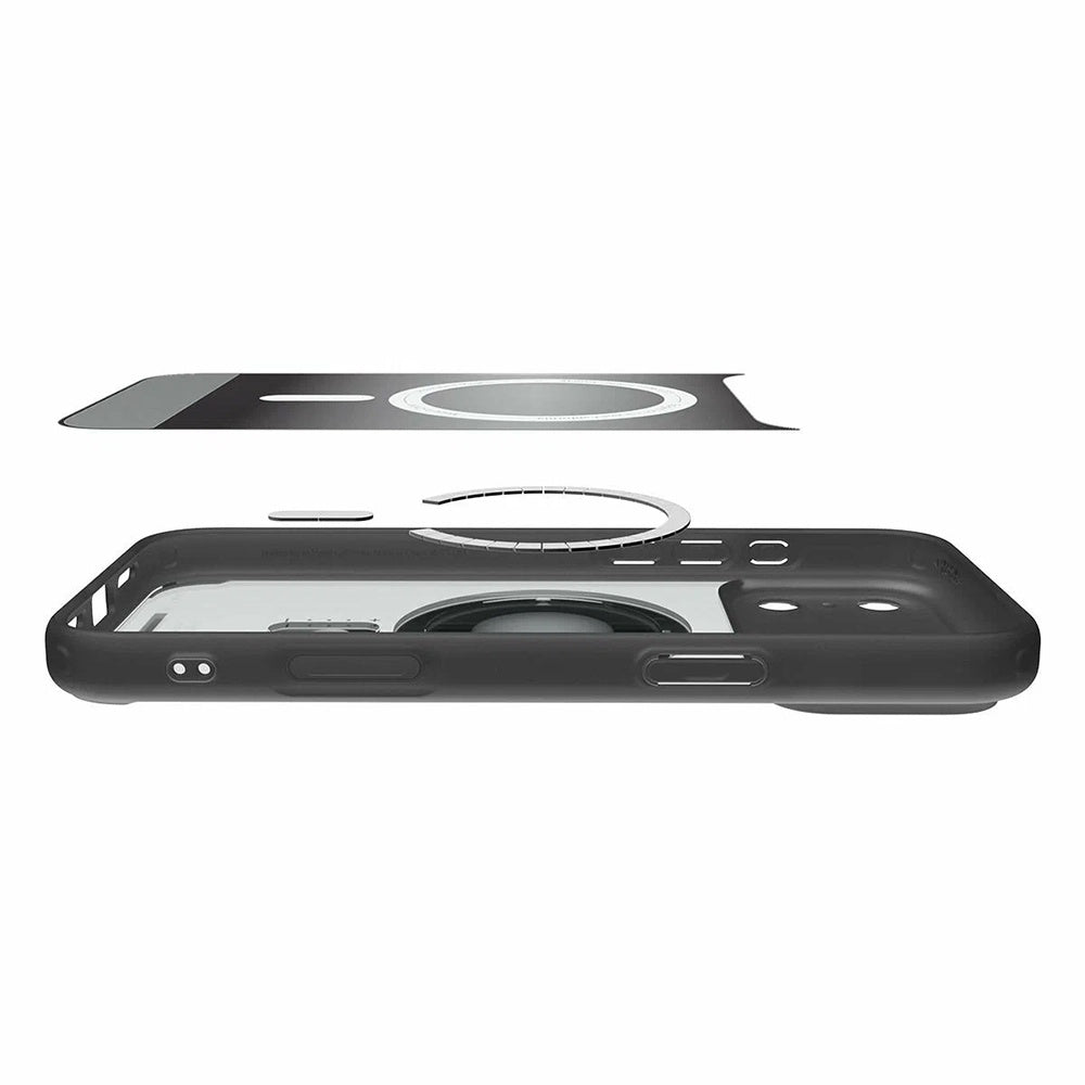 Puzdro MagSafe pre Apple iPhone 17 Pro, Spigen, Ultra Hybrid Classic, Čierne