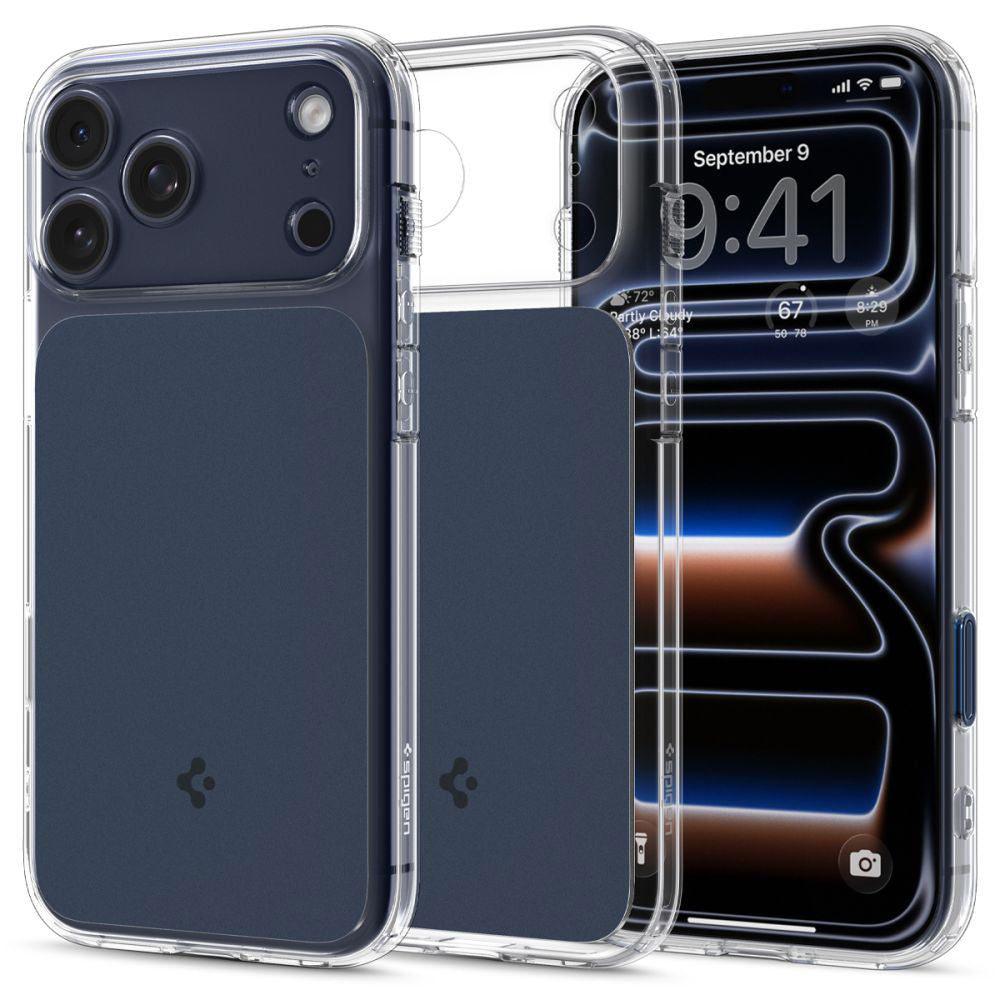Puzdro MagSafe pre Apple iPhone 17 Pro, Spigen, Ultra Hybrid T, Matná Modrá ACS10476