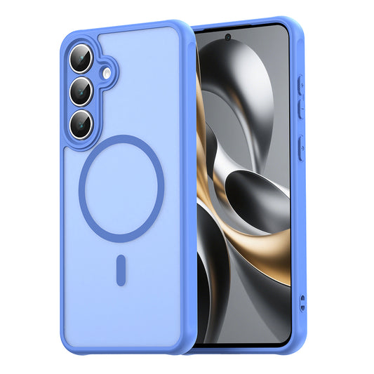 MagSafe Case for Apple iPhone 17 Pro, Techsuit, HaloFrost II, Blue