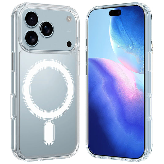 Puzdro MagSafe pre Apple iPhone 17 Pro, Techsuit, Pro, Transparentné